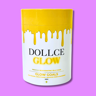 Glow Goals Jelly Mask – Lemon Sugar & Vanilla Bean (Brightening + Pore Refining)