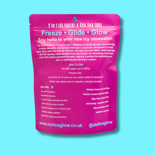 Cool Contour - Lemon Sorbet (Refillable Ice Facial Gua Sha Tool)