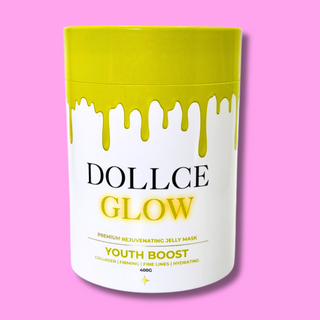 Youth Boost Jelly Mask – Peach & Vanilla Cream (Firming + Hydrating)