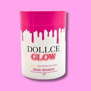 Rose Remedy Jelly Mask – Rosewater & Marshmallow (Calming + Hydrating)