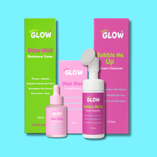 Glow Starter Set – Cleanse, Tone & Glow | Dollce Glow Skincare Bundle